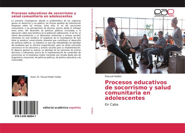 Produktbild: Procesos educativos de socorrismo y salud comunitaria en adolescentes