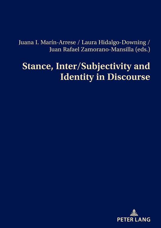 Produktbild: Stance, Inter/Subjectivity and Identity in Discourse