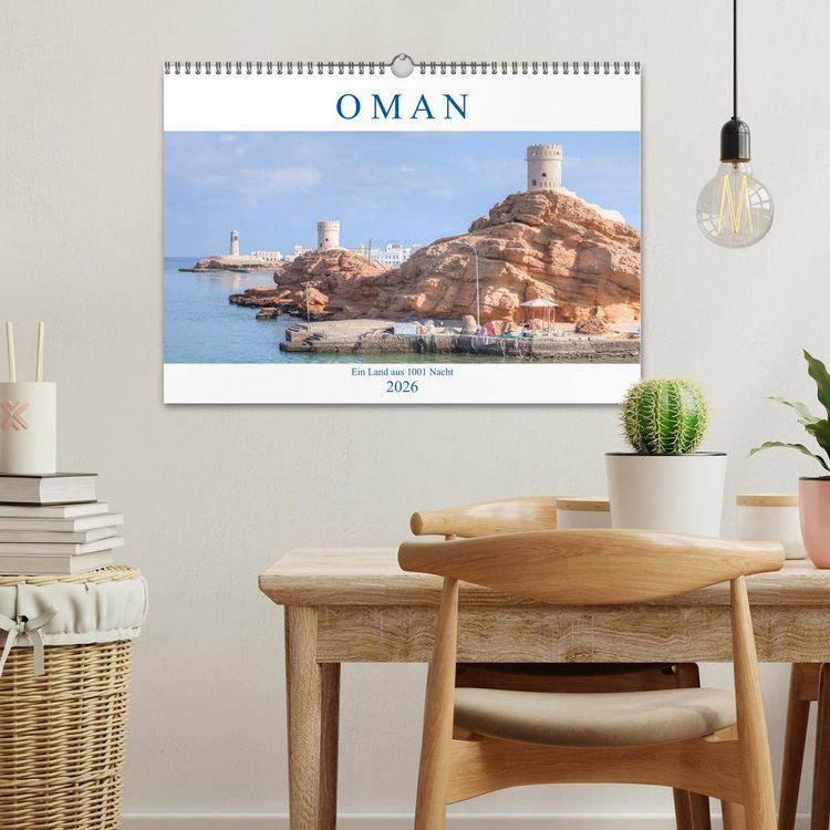 Produktbild: Oman - Ein Land aus 1001 Nacht (Wandkalender 2026 DIN A3 quer), CALVENDO Monatskalender