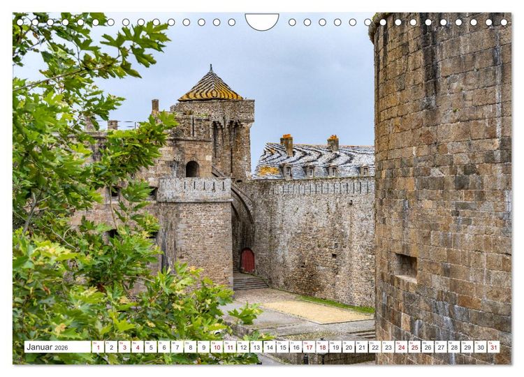 Produktbild: Bretagne - Saint Malo (Wandkalender 2026 DIN A4 quer), CALVENDO Monatskalender
