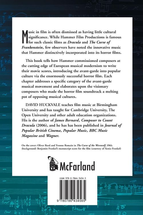 Produktbild: Hammer Film Scores and the Musical Avant-Garde