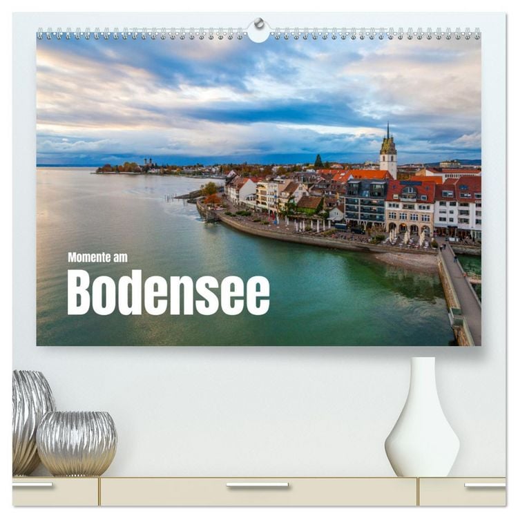Produktbild: Momente am Bodensee (hochwertiger Premium Wandkalender 2026 DIN A2 quer), Kunstdruck in Hochglanz