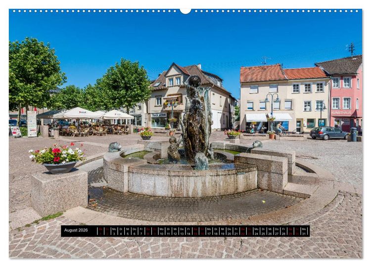 Produktbild: Felkebad Bad Sobernheim (Wandkalender 2026 DIN A2 quer), CALVENDO Monatskalender