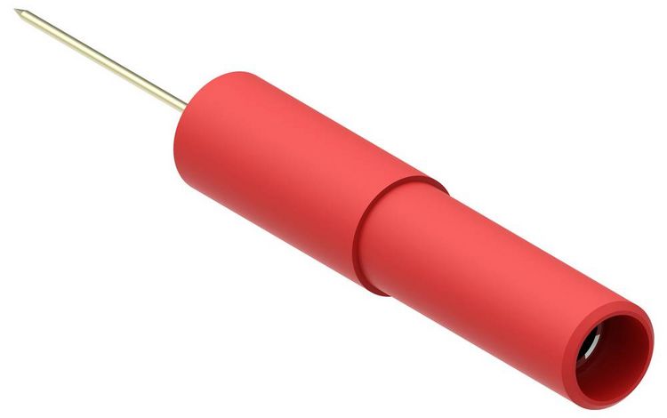 Produktbild: Electro PJP ADA35/Needle0.6-CD1-R Messadapter - Rot