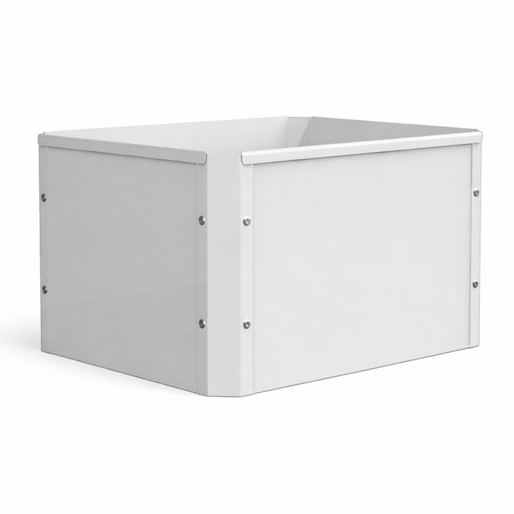Produktbild: Metall Beet Pflanzkasten Blumentopf 50x40 Balora M