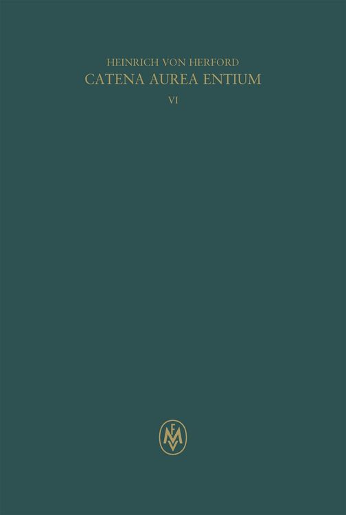 Produktbild: Catena aurea entium, Buch VI