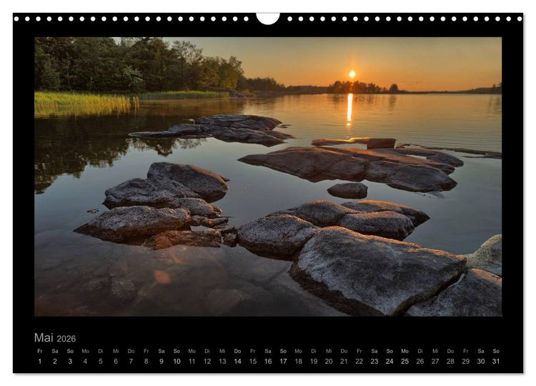 Produktbild: Finnland - Faszination S&uuml;dwesten (Wandkalender 2026 DIN A3 quer), CALVENDO Monatskalender