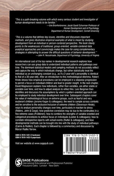 Produktbild: Methods and Models for Studying the Individual