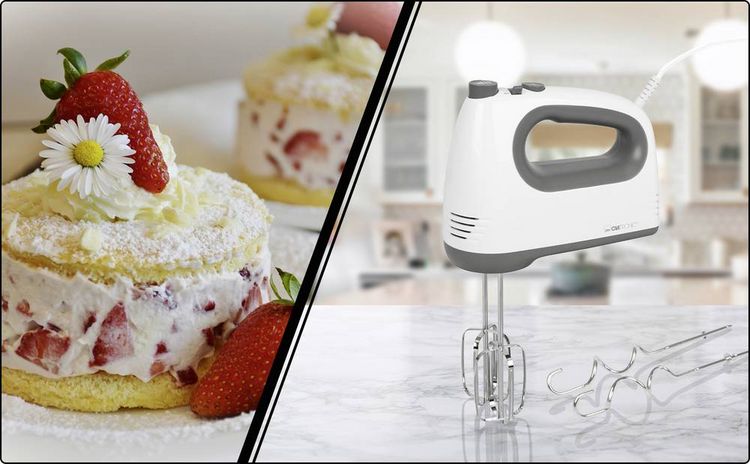 Produktbild: Clatronic HM 3775 Handmixer 400W Wei&szlig;
