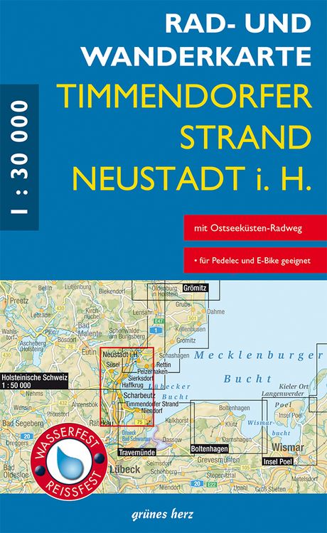 Produktbild: Rad- und Wanderkarte Timmendorfer Strand, Neustadt i.H.