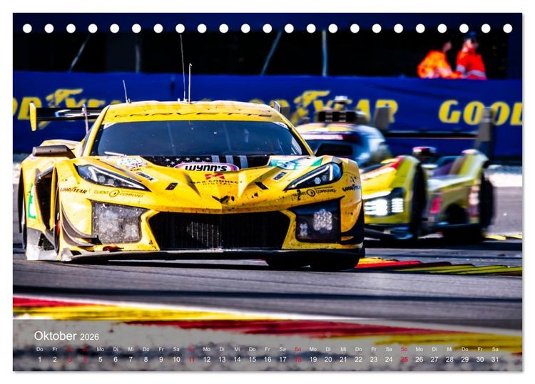 Produktbild: World Endurance Championship (Tischkalender 2026 DIN A5 quer), CALVENDO Monatskalender