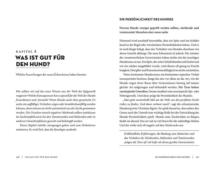 Produktbild: Die Epigenetik des Hundes