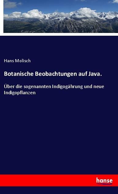 Produktbild: Botanische Beobachtungen auf Java.