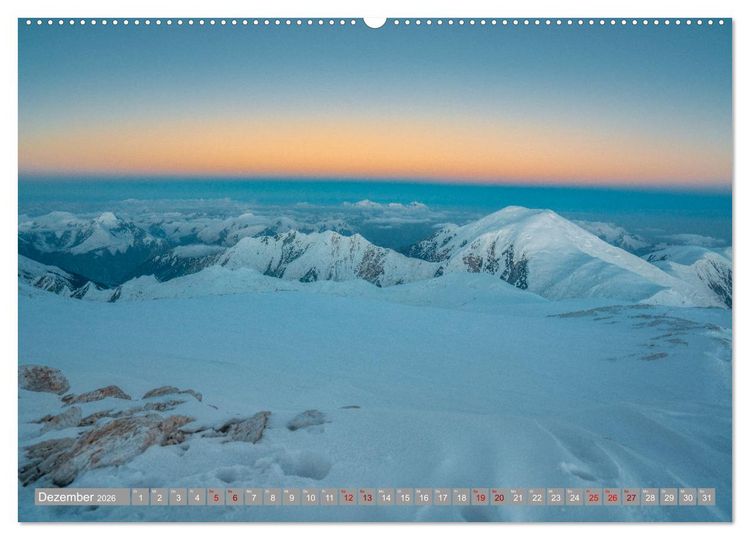 Produktbild: Kirgistan Bergparadies in Zentralasien (Wandkalender 2026 DIN A2 quer), CALVENDO Monatskalender