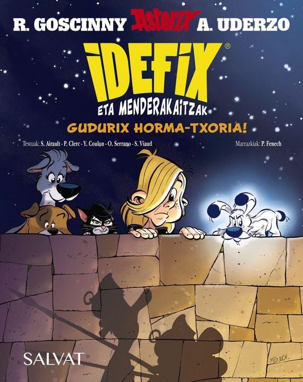 Produktbild: Idefix eta menderakaitzak, 9. Gudurix horma-txoria, ihesean!
