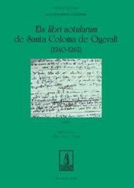 Produktbild: Els libri notularum de Santa Coloma de Queralt (1240-1262)