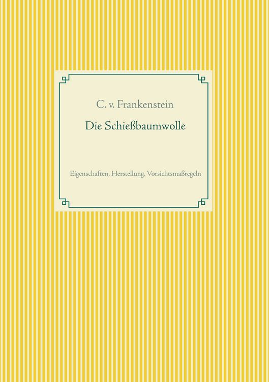 Produktbild: Die Schiessbaumwolle
