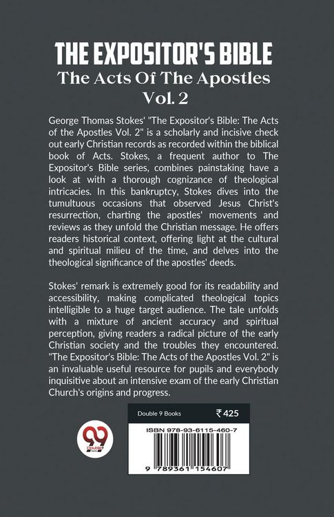 Produktbild: The Expositor's Bible The Acts Of The Apostles Vol. 2