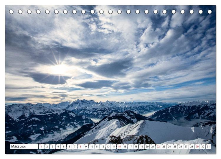 Produktbild: Wolkentanz (Tischkalender 2026 DIN A5 quer), CALVENDO Monatskalender