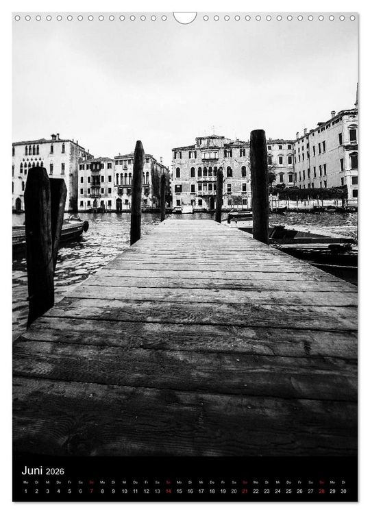 Produktbild: Venedig (Wandkalender 2026 DIN A3 hoch), CALVENDO Monatskalender