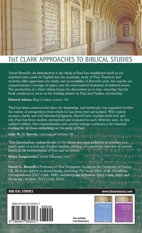 Produktbild: An Introduction to the Study of Paul