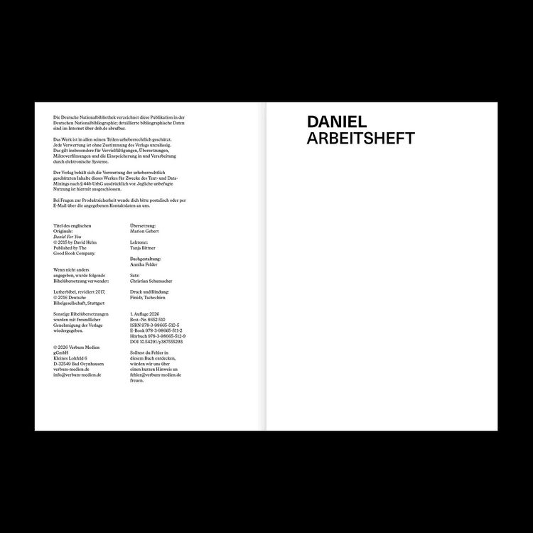 Produktbild: Daniel | Arbeitsheft (Die Bibel erkl&auml;rt)