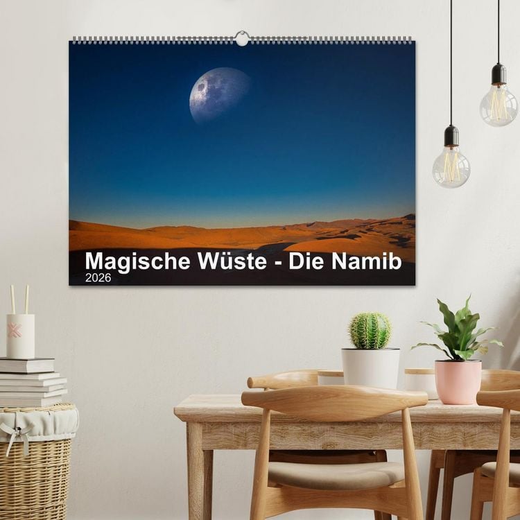 Produktbild: Magische W&uuml;ste - Die Namib (Wandkalender 2026 DIN A2 quer), CALVENDO Monatskalender