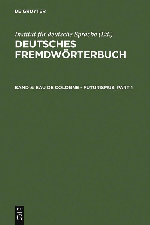 Produktbild: Eau de Cologne - Futurismus