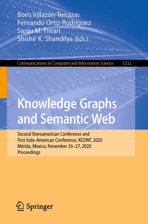 Produktbild: Knowledge Graphs and Semantic Web