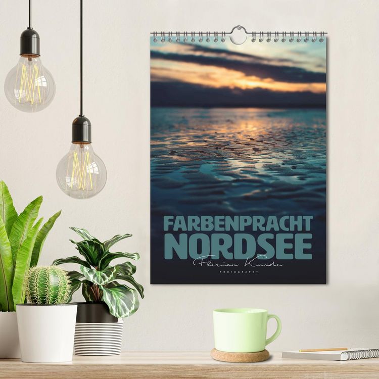 Produktbild: Farbenpracht Nordsee (Wandkalender 2026 DIN A4 hoch), CALVENDO Monatskalender