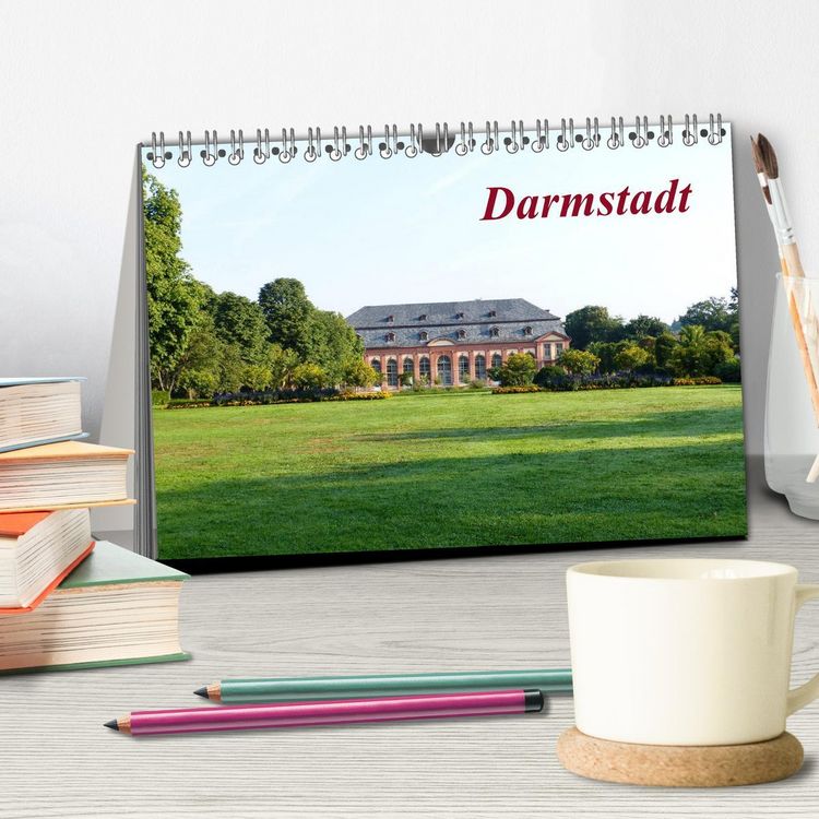 Produktbild: Darmstadt (Tischkalender 2026 DIN A5 quer), CALVENDO Monatskalender