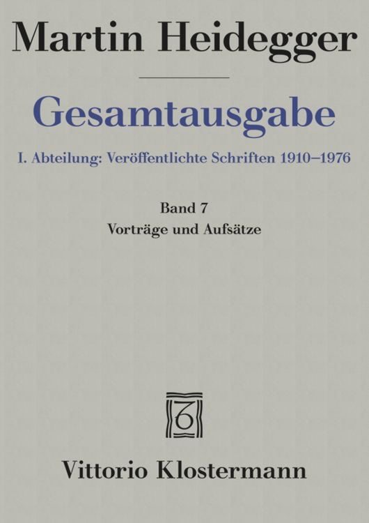 Produktbild: Vortr&auml;ge und Aufs&auml;tze (1936-1953)