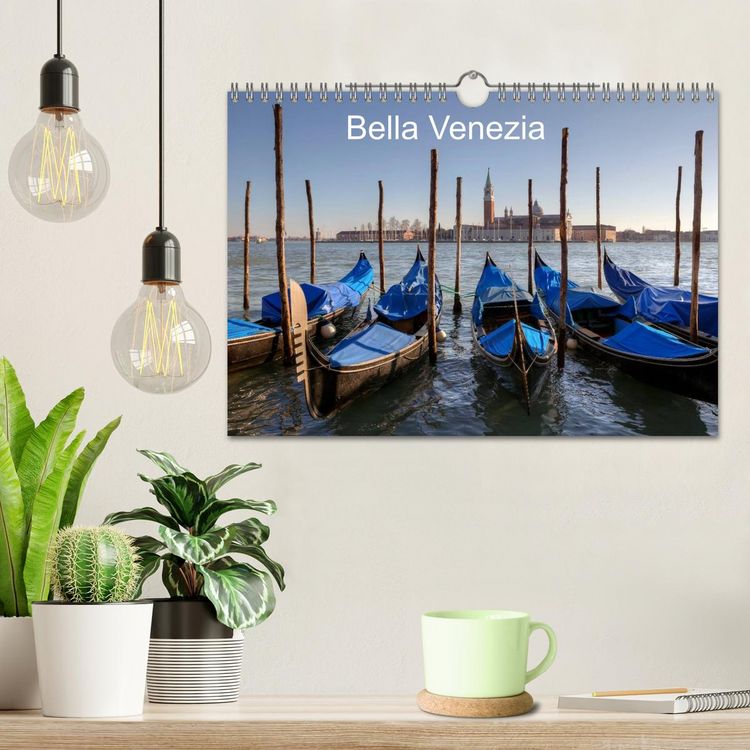 Produktbild: Bella Venezia (Wandkalender 2026 DIN A4 quer), CALVENDO Monatskalender