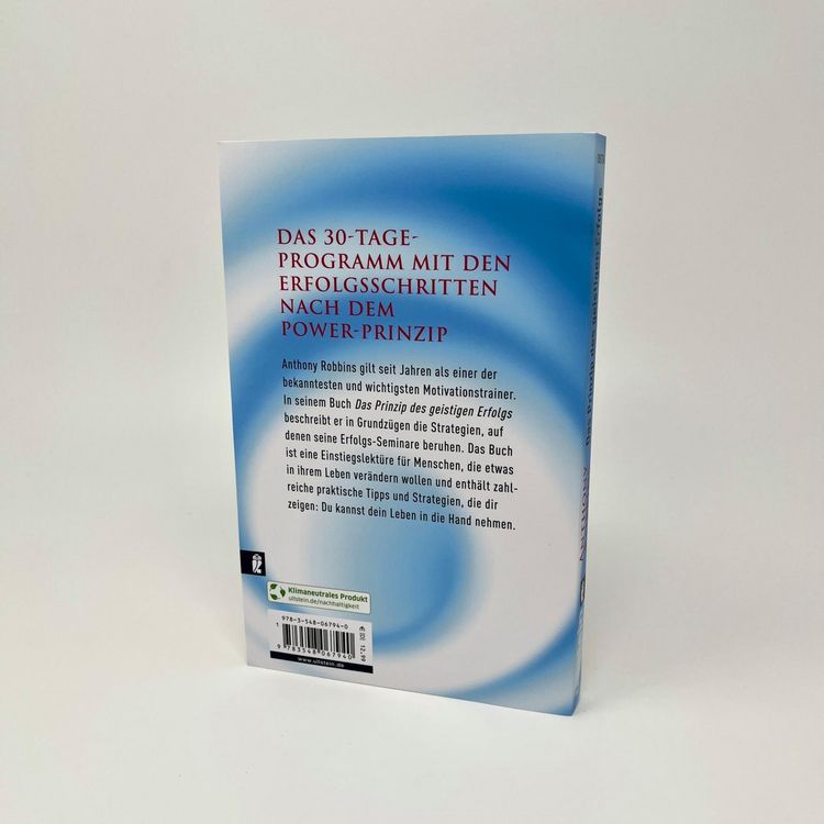 Produktbild: Das Prinzip des geistigen Erfolgs