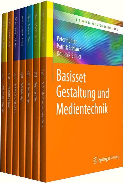 Produktbild: Bibliothek der Mediengestaltung &ndash; Basisset Gestaltung und Medientechnik