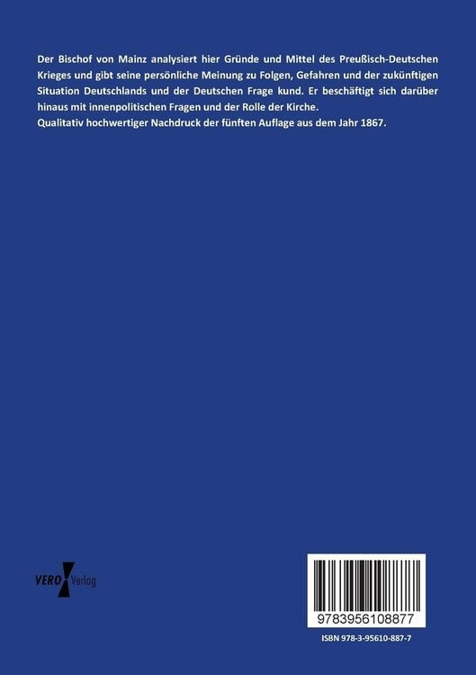 Produktbild: Deutschland nach dem Kriege von 1866