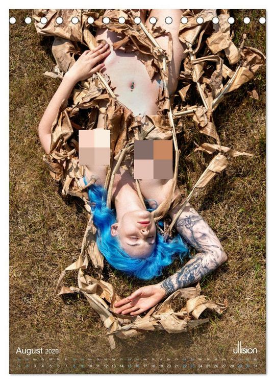 Produktbild: CHAOS ISI - Akt und Natur (Tischkalender 2026 DIN A5 hoch), CALVENDO Monatskalender