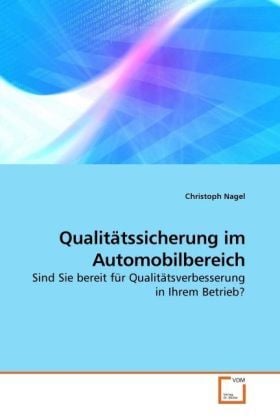 Produktbild: Nagel, C: Qualit&auml;tssicherung im Automobilbereich