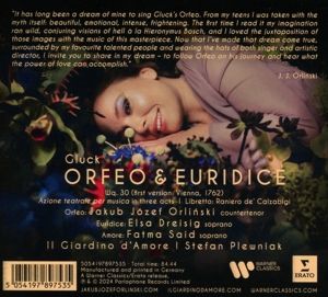 Produktbild: Orfeo ed Euridice