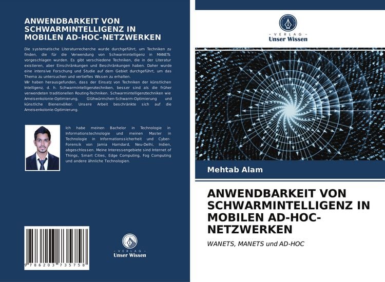 Produktbild: Anwendbarkeit von Schwarmintelligenz in Mobilen Ad-Hoc-Netzwerken