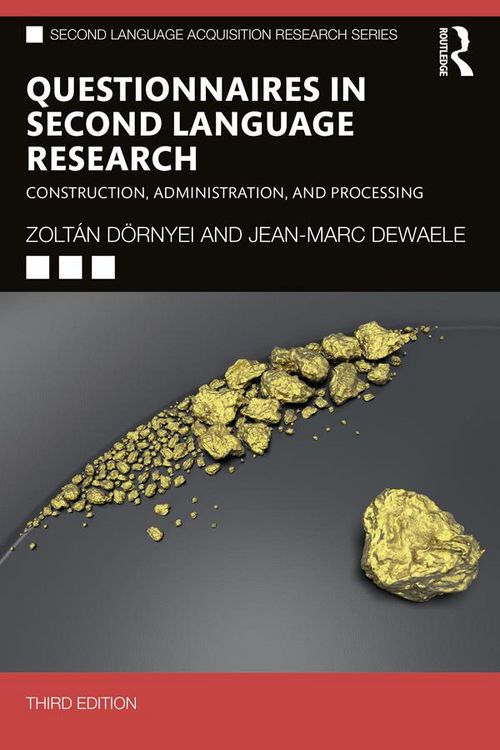 Produktbild: Questionnaires in Second Language Research