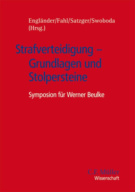 Produktbild: Strafverteidigung - Grundlagen und Stolpersteine