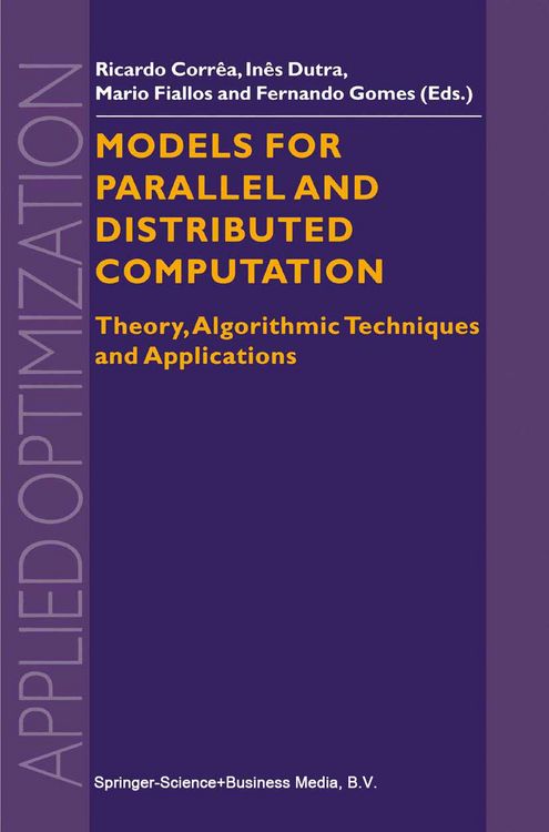 Produktbild: Models for Parallel and Distributed Computation