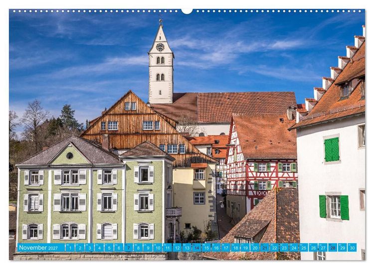 Produktbild: Meersburg - pittoreske Kleinstadt am Bodensee (Wandkalender 2027 DIN A2 quer), CALVENDO Monatskalender