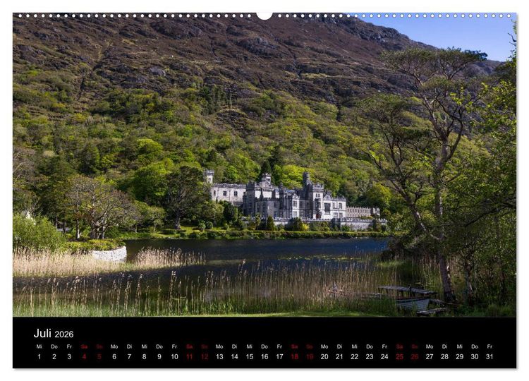 Produktbild: Irlands Landschaften (hochwertiger Premium Wandkalender 2026 DIN A2 quer), Kunstdruck in Hochglanz