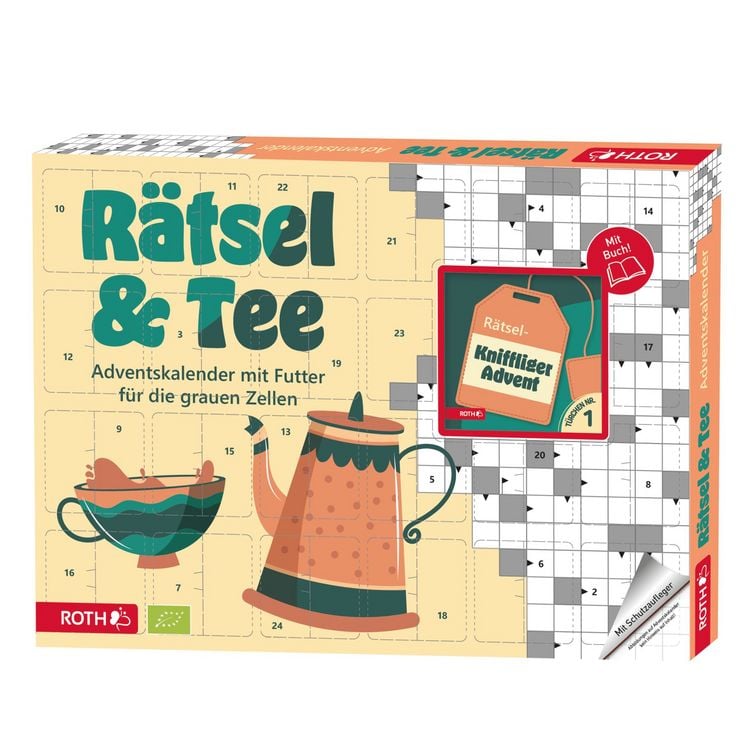 Produktbild: R&auml;tsel & Bio- Tee-Adventskalender