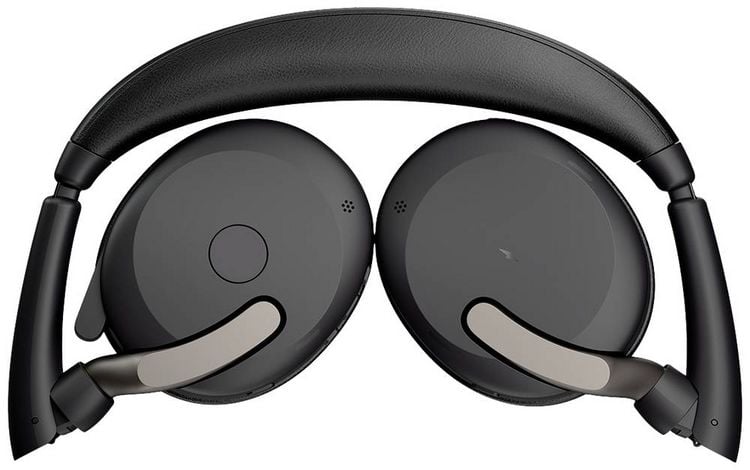 Produktbild: Jabra Evolve2 65 Flex Link380a MS On Ear Headset Bluetooth&reg; Stereo Schwarz Noise Cancelling Headset, Mikrofon-Stummschaltung, Lautst&auml;rkeregelung,