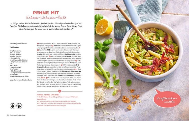 Produktbild: Ninas easy-peasy Familienkochbuch