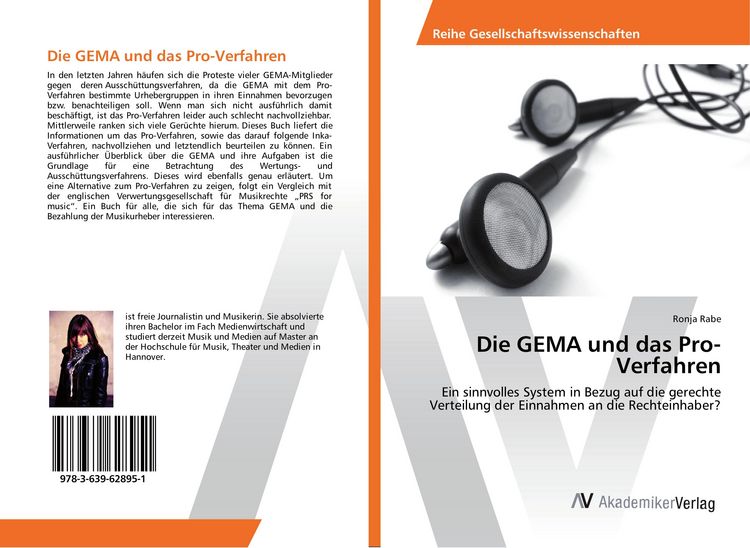 Produktbild: Die GEMA und das Pro-Verfahren
