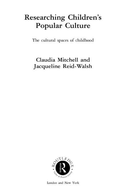 Produktbild: Researching Children's Popular Culture